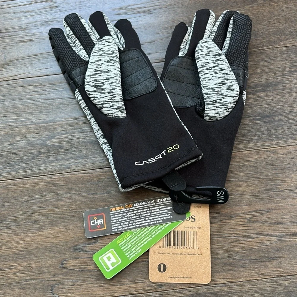 Igloos Thermal CHR heat retention pro text touch,grip palm stretch gloves,warm